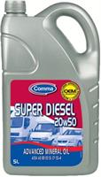 Масло моторное минеральное Super Diesel 20W-50, 5л