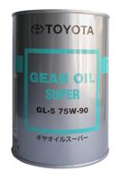 Масло трансмиссионное синтетическое Gear Oil Super 75W-90, 1л
