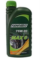 Масло трансмиссионное синтетическое MAX-6 75W-90, 1л