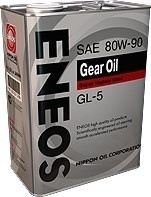 Масло трансмиссионное GEAR GL-5 80W-90, 4л