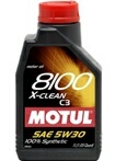 Масло моторное синтетическое 8100 X-clean 5W-30, 1л