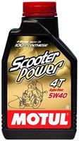 Масло моторное синтетическое Scooter Power 4T 5W-40, 1л