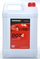 Жидкость тормозная dot 4, 5л