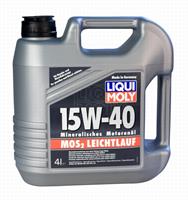 Масло моторное минеральное MoS2 Leichtlauf 15W-40, 4л