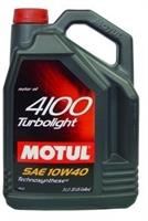 Масло моторное полусинтетическое 4100 TURBOLIGHT 10W-40, 5л
