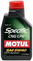 Масло моторное синтетическое Specific CNG/LPG 5W-40, 1л