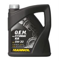 Масло моторное синтетическое 7713 O.E.M. for Hyundai Kia 5W-30, 4л