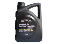 Масло моторное полусинтетическое Premium Gasoline 5W-20, 4л