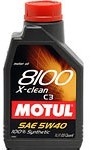 Масло моторное синтетическое 8100 X-clean 5W-40, 1л