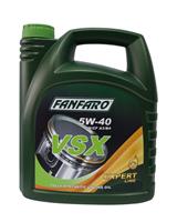 Масло моторное синтетическое VSX 5W-40, 4л