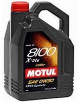 Масло моторное синтетическое 8100 X-lite 0W-30, 5л